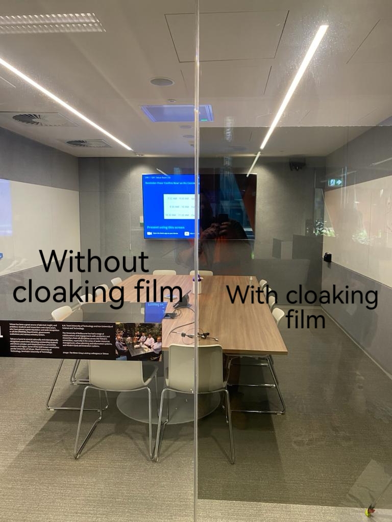 Nano cloaking film(Anti-spy film)